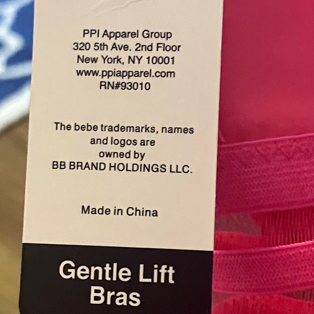 Bebe Intimates Black and Pink Bra Set - Picture 5 of 7